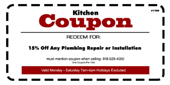 Save money on plumbing services in Los Angeles – LAPC coupon