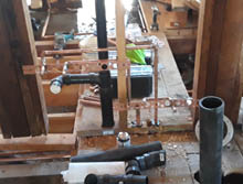 Copper repiping project in the San Fernando Valley, Los Angeles, CA